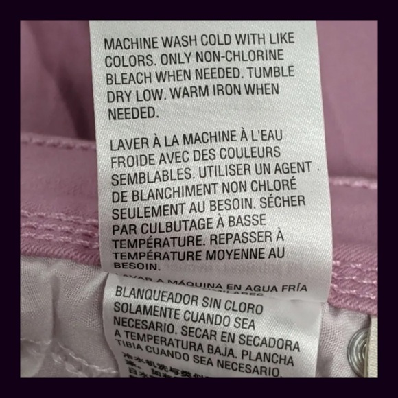 Style & Co Straight Leg French Orchid High Rise Tummy Control Jeans - Picture 7 of 10